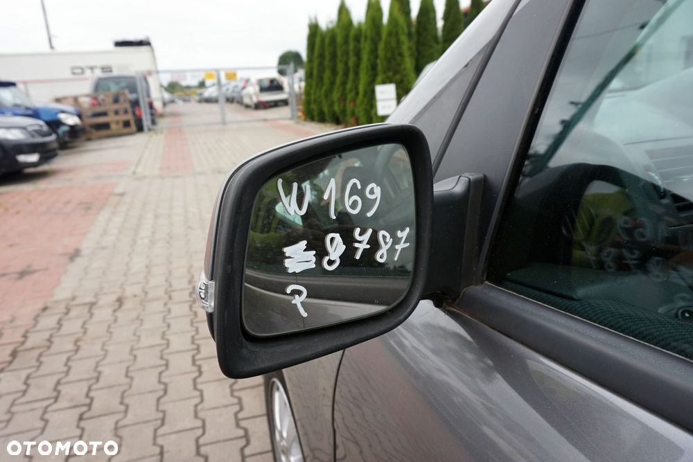 LUSTERKO ELEKTRYCZNE LEWE A-KLASA W169 LIFT 787 A1698101176 SREBRNY MERCEDES 2008-2012 - 3