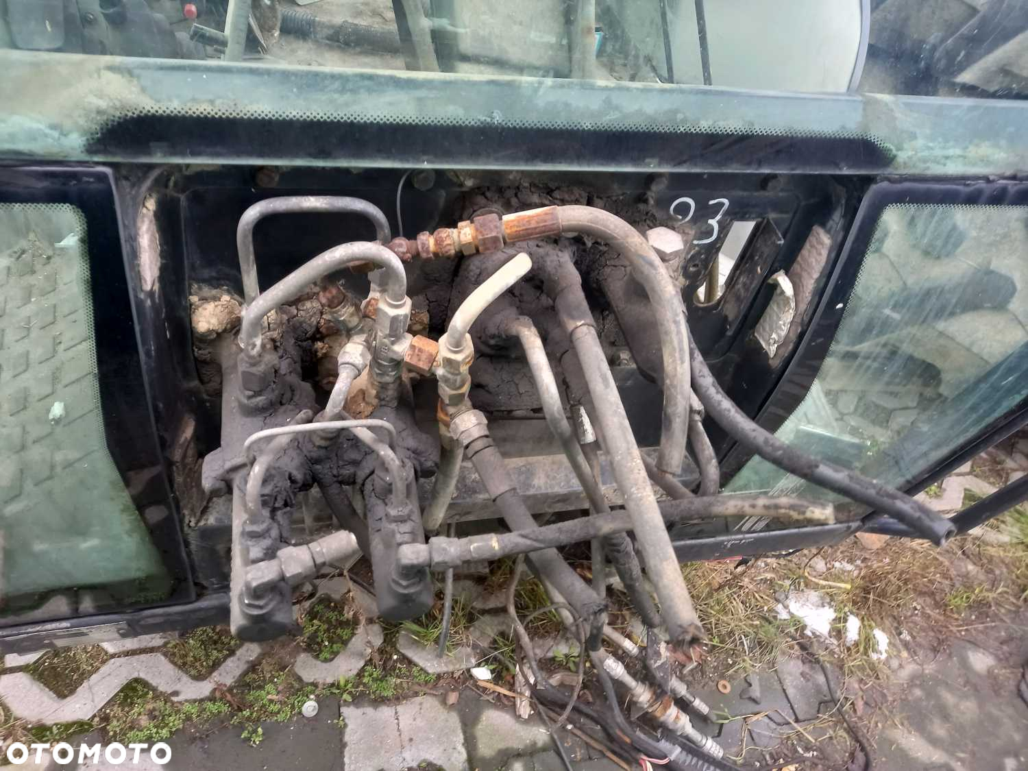 Kabina szyby drzwi dach Massey Ferguson 8110 8120 8130 8140 8150 8160 8170 8180 - 7