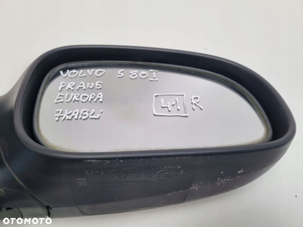 LUSTERKO Volvo S80 I 98-04r _ PRAWE PASAŻERA 7 Pin kabli EUROPA - 3