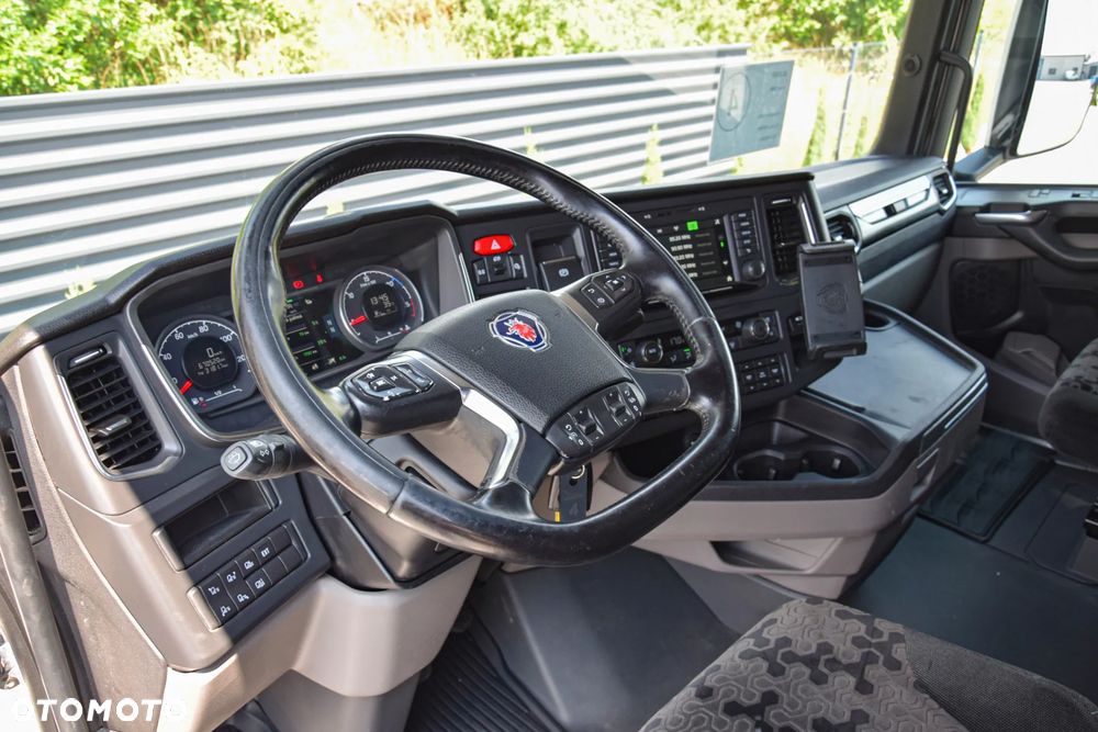 Scania 500S / FULL AIRMATIC / HYDRAULIKA / RETARDER / KLIMATYZACJA POSTOJOWA / ACC / KLIMA / 2 ZBIORNIKI PALIWA / FULL LEDY / FULL SPOILERY / SERWISOWANA / SPROWADZONA - 28