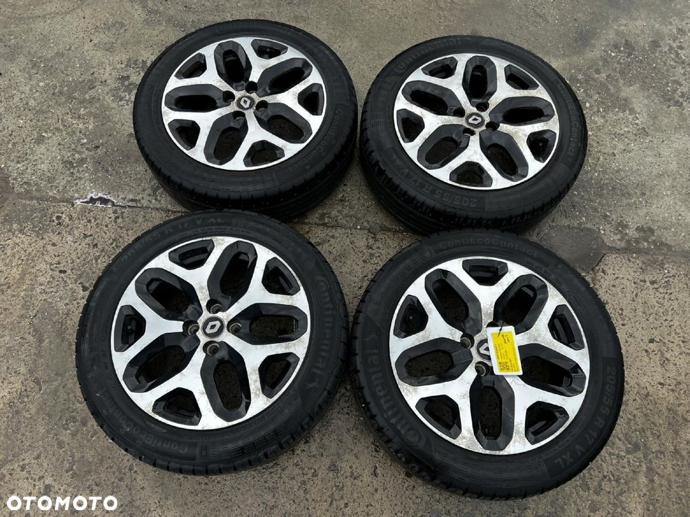 KOŁA FELGI OPONY LETNIE RENAULT CAPTUR I 205/55 R17 - 1