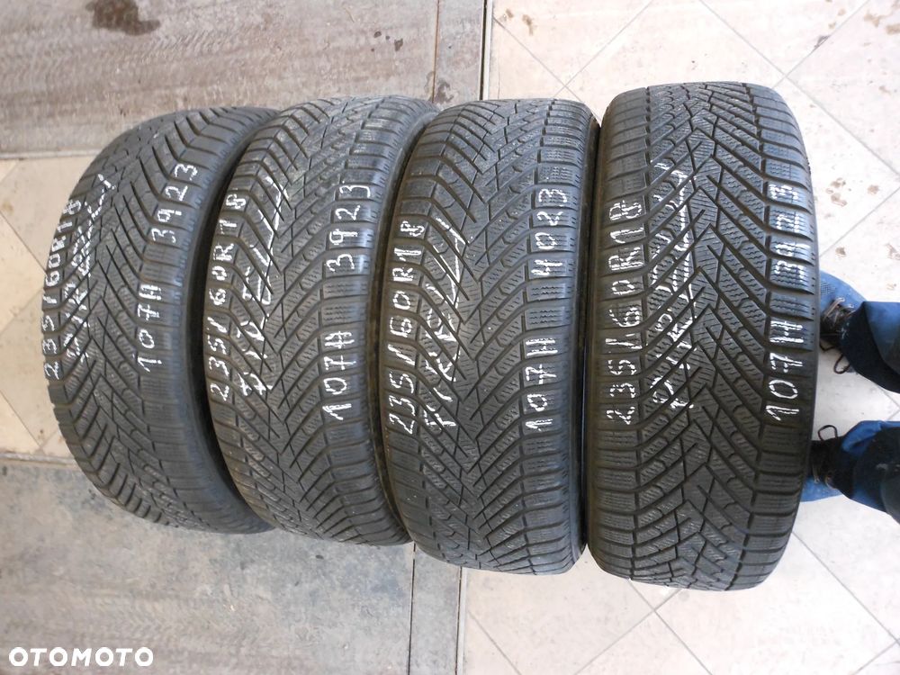 Opony 235/60r18 pirelli scorpion winter 2 2x6mm 2x5,5mm zima komplet - 1