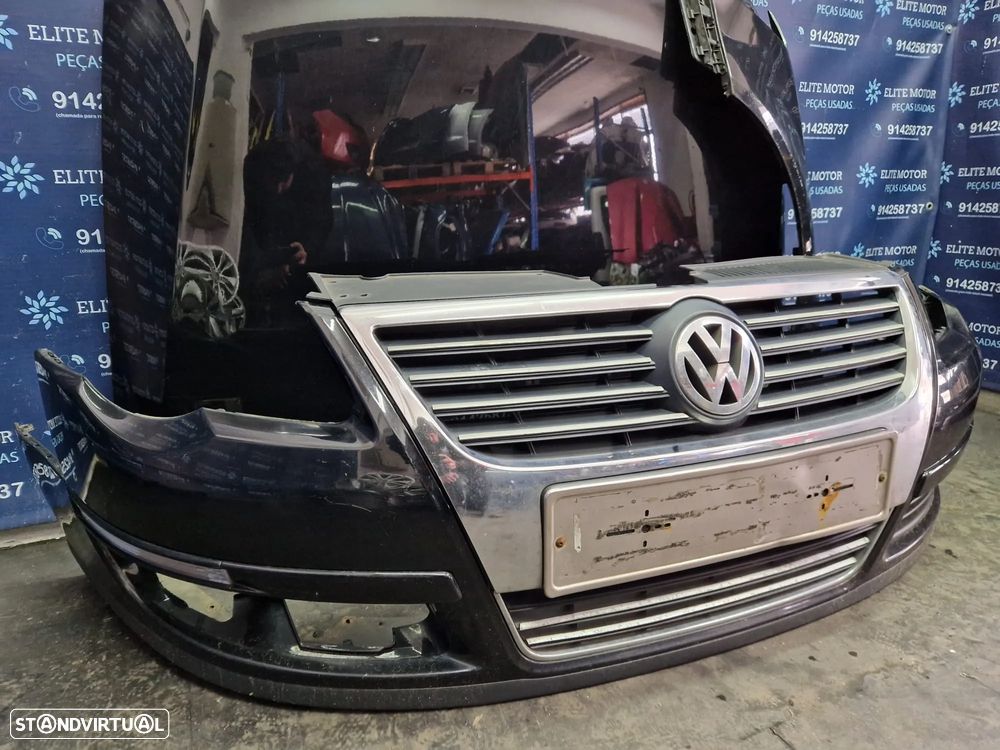 Frente completa usada VW PASSAT B6 2.0 TDI capot parachoques oticas radiadores guardalamas - 6