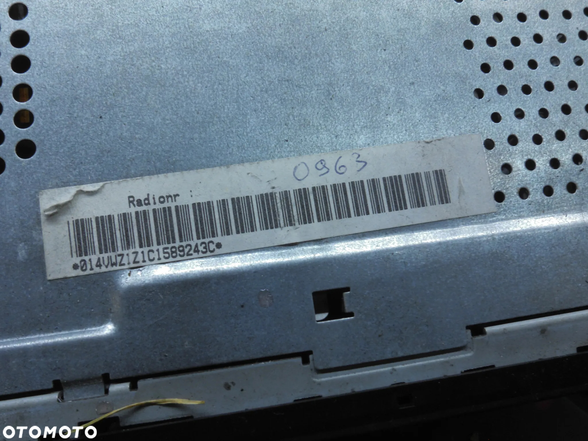 RADIO FABRYCZNE VW POLO IV 6X0035153A LUPO T5 - 3