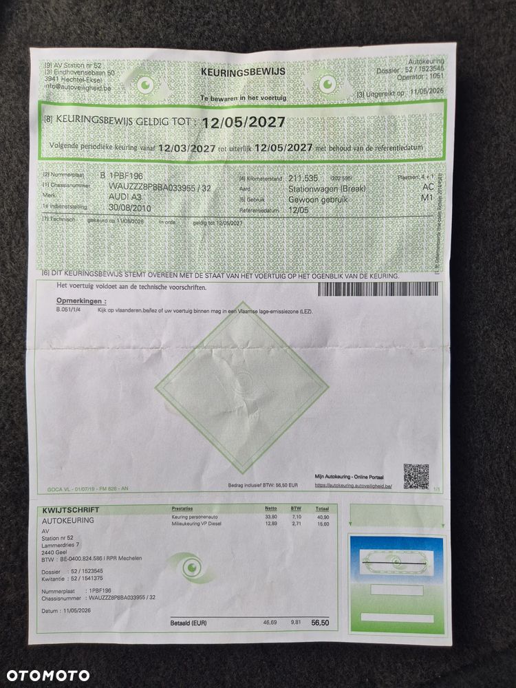 Audi A3 Sportback 1.6 TDI DPF Ambiente - 38