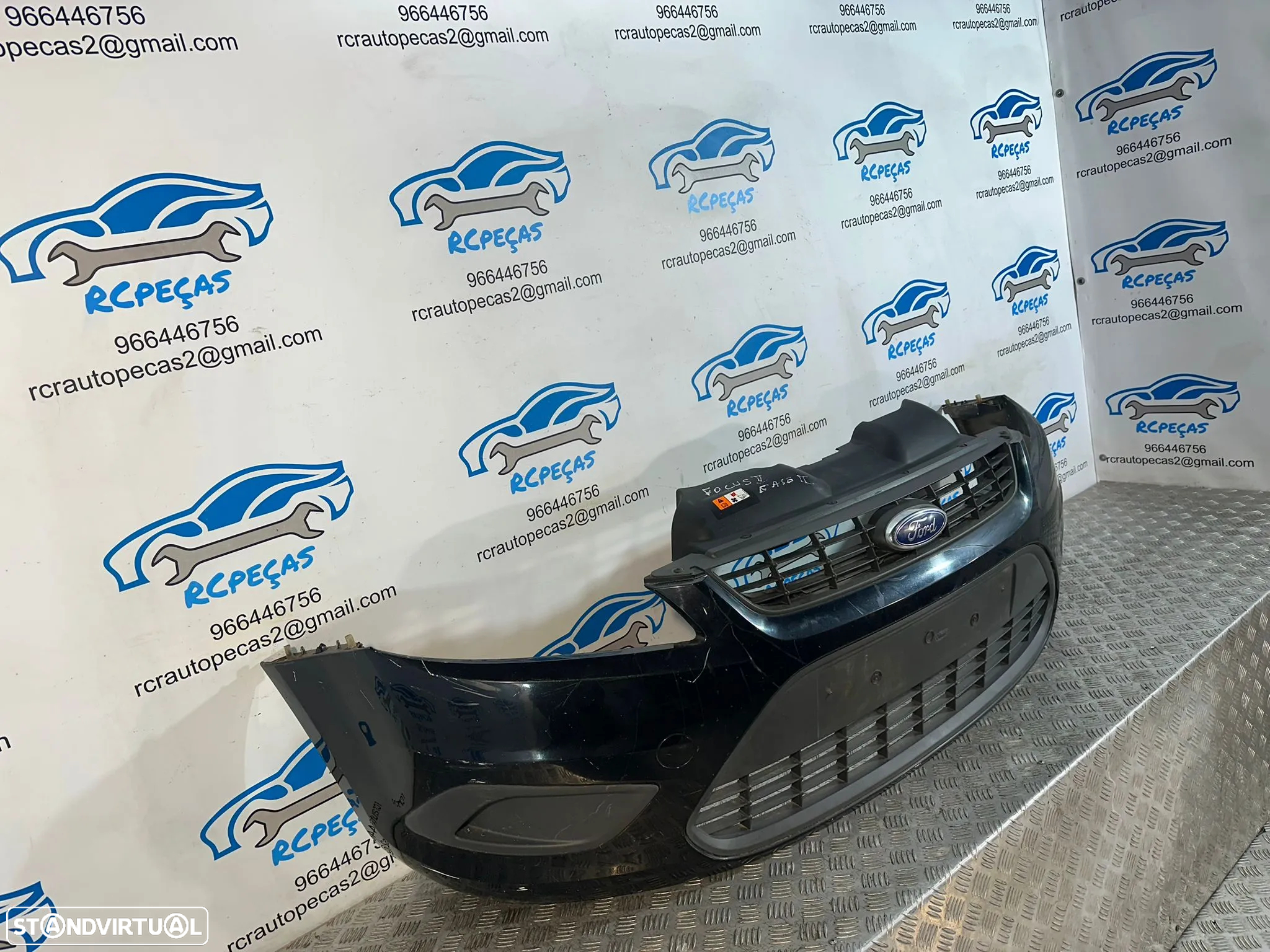 .Parachoques Frente Frontal Original Ford Focus 2 MK2 Fase 2 Facelift 8M51-17K819 2007 - 2010 - 3