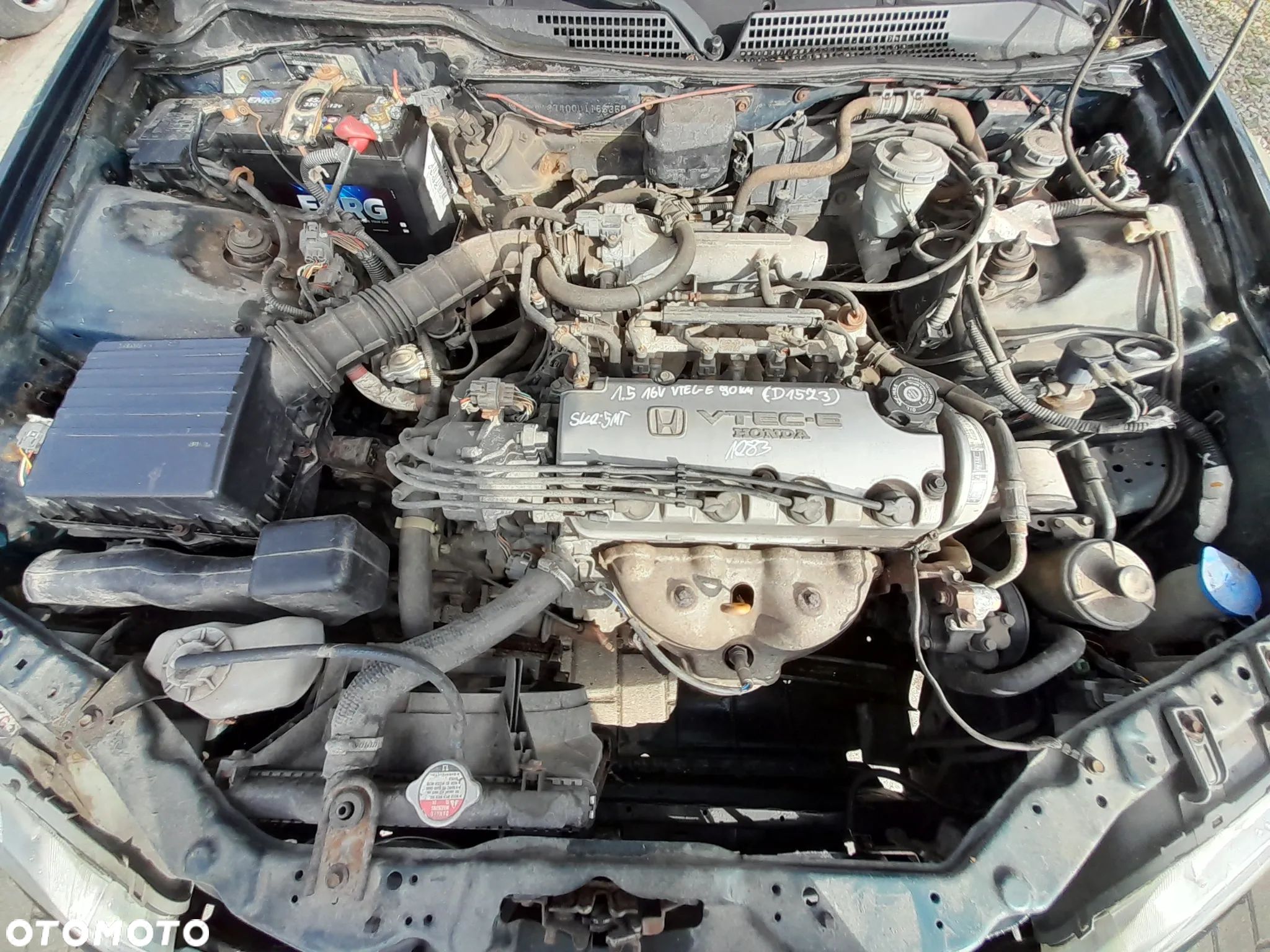 HONDA CIVIC VI SKRZYNIA BIEGÓW 1.5 VTEC BENZYNA MANUALNA 5B OZNACZENIE: 5MT - 1