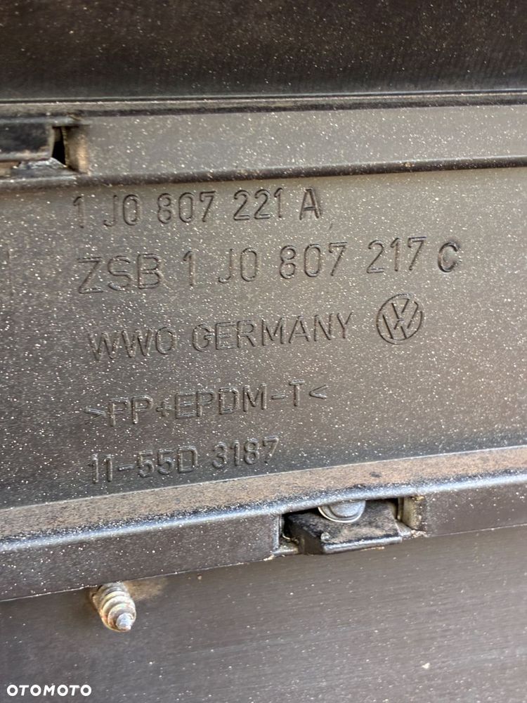 VW GOLF 4 IV LA7W KOD LAK ZDERZAK PRZÓD  PRZEDNI  GRILL  KOMPLET - 9
