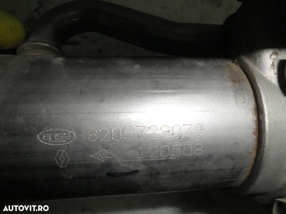 EGR + Racitor Gaze Renault Megane 3, Clio 3, Dacia Logan, 1.5 DCI 8200561269A 8200729079 - 4
