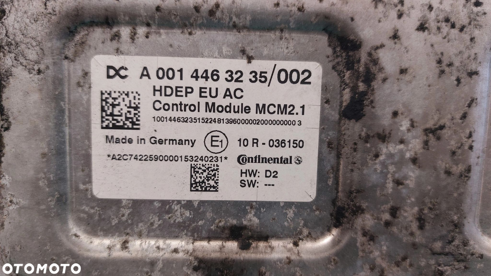 MERCEDES ACTROS MP4 E6 STEROWNIK SILNIKA MCM2 OM470-906 - 4