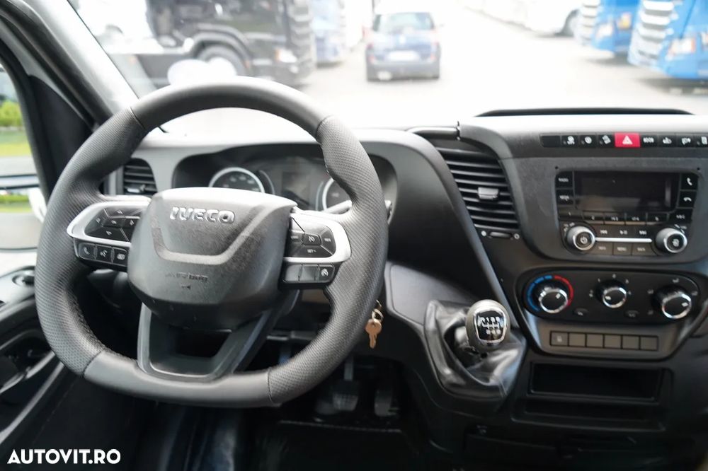 Iveco DAILY 35-160 / BASCULATOR SPATE / OȚEL / 3 LOCURI / DOUĂ / MANUAL / IMPORTAT / EURO 6 - 29