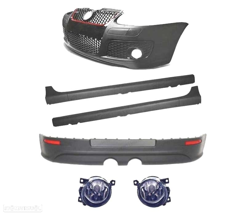 KIT CARROÇARIA VOLKSWAGEN VW GOLF V 5 LOOK R32 + GTI - 2