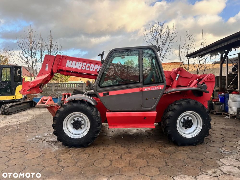 Manitou MT 1233 S Łyżka/widły/sprowadzona - 1