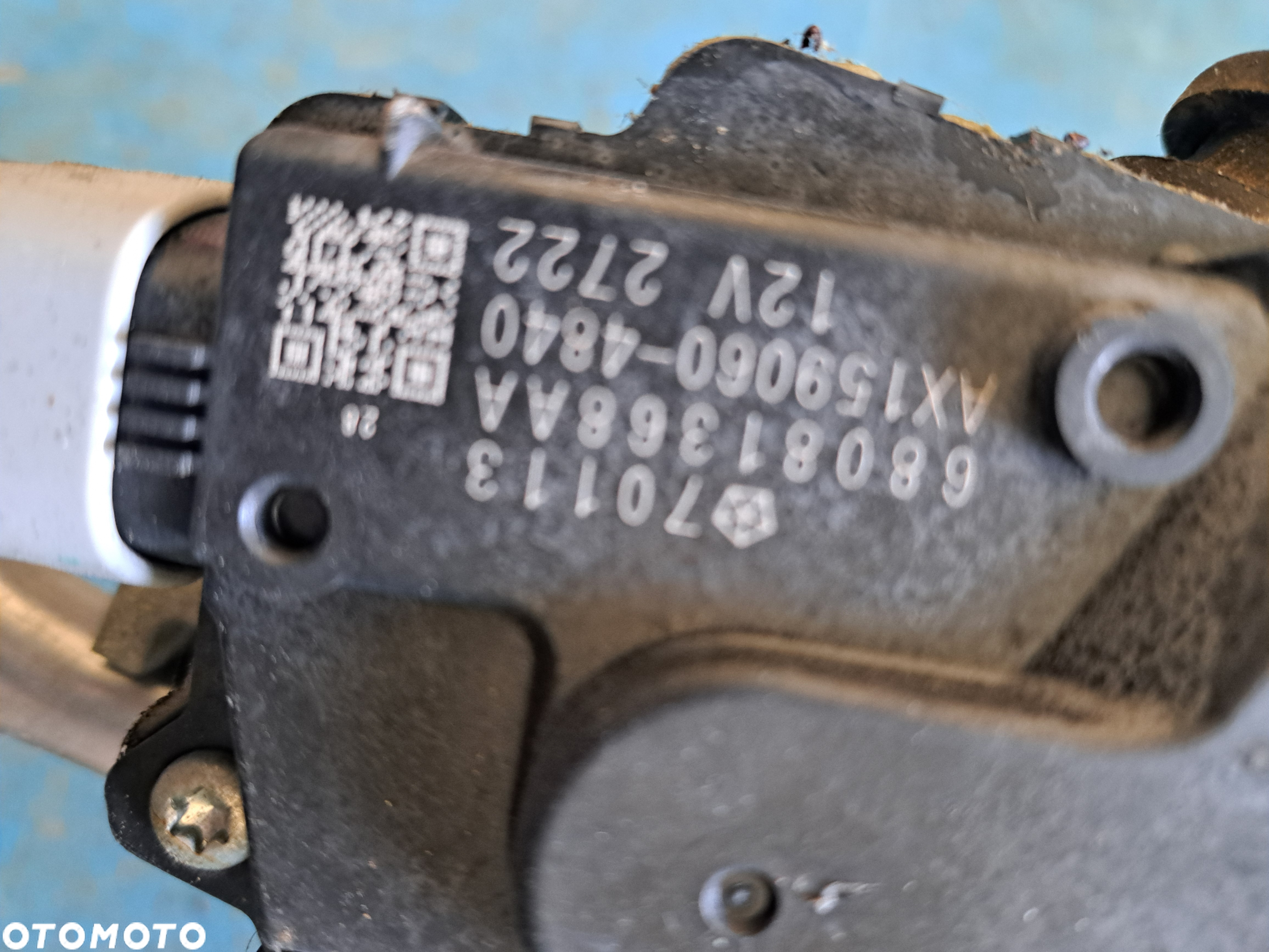 Mechanizm,silnik wycieraczek dodge dart. 68081368aa - 3