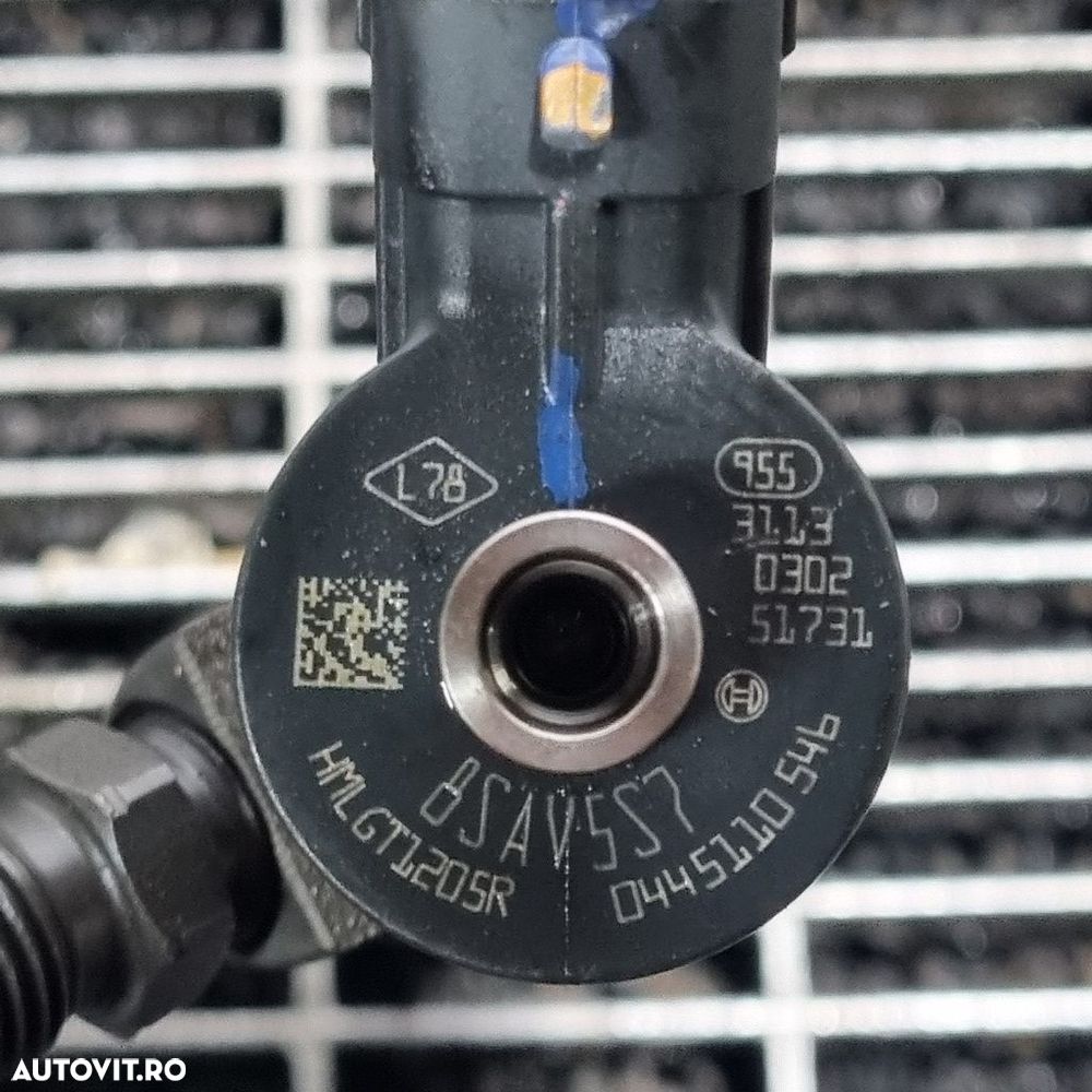 Injector Nissan Qashqai J11 1.6 Dci 2013 - 2017 130CP R9M Euro5 (1414) Diesel 0445110546 - 4