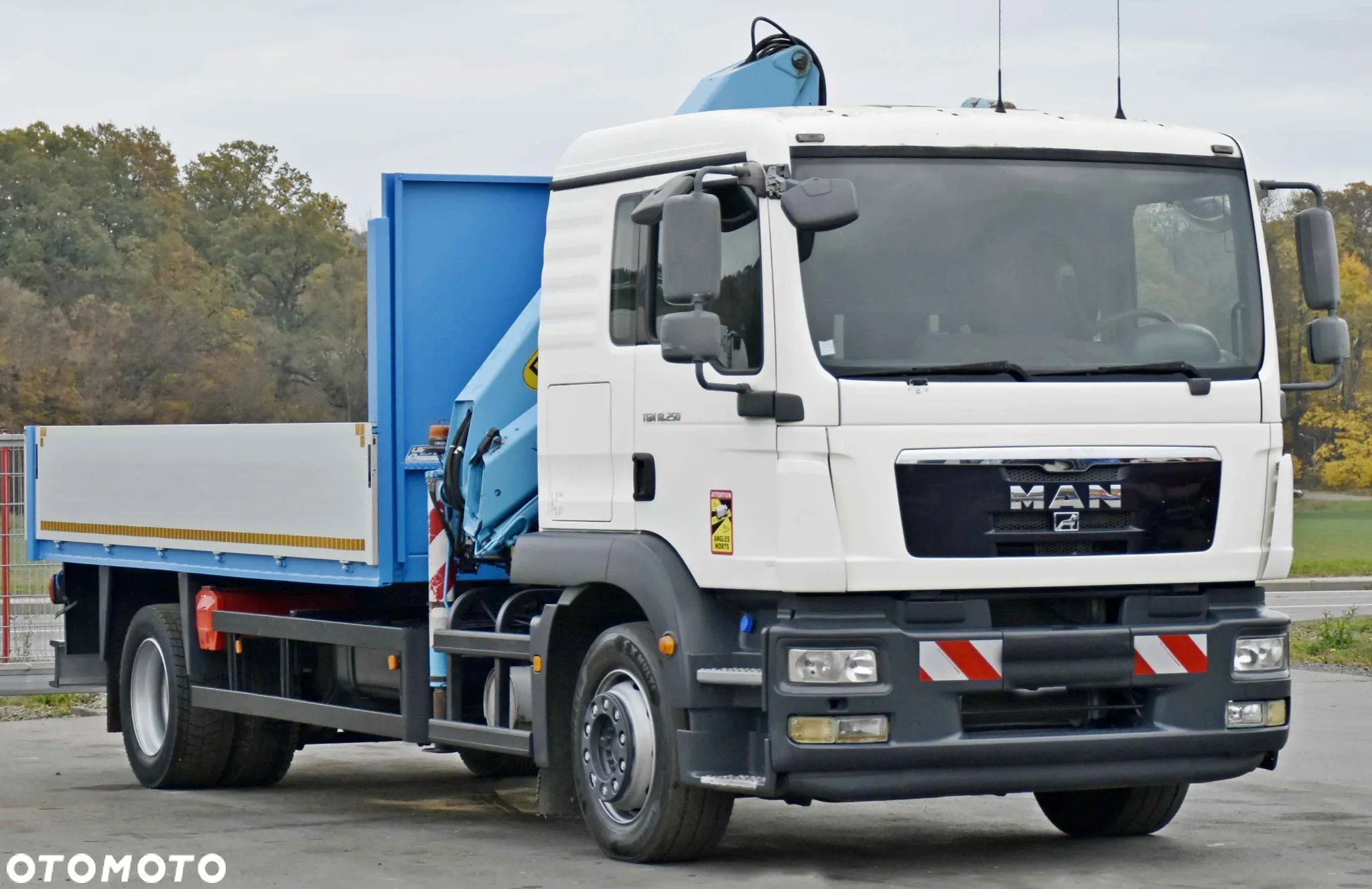MAN TGM 18.250 SKRZYNIA 4,80m * PK 12080 KA + PILOT - 3