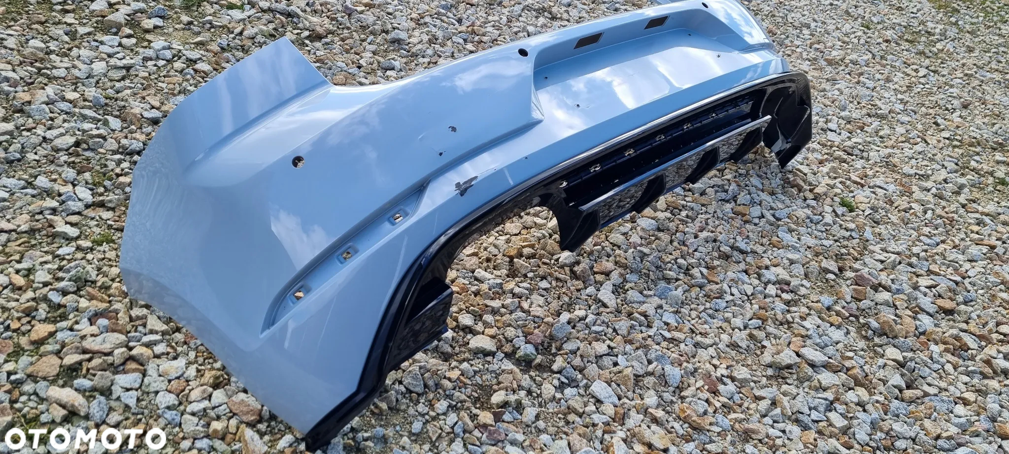 VW GOLF VII GTI LIFT zderzak tył oryginał MD254 - 5