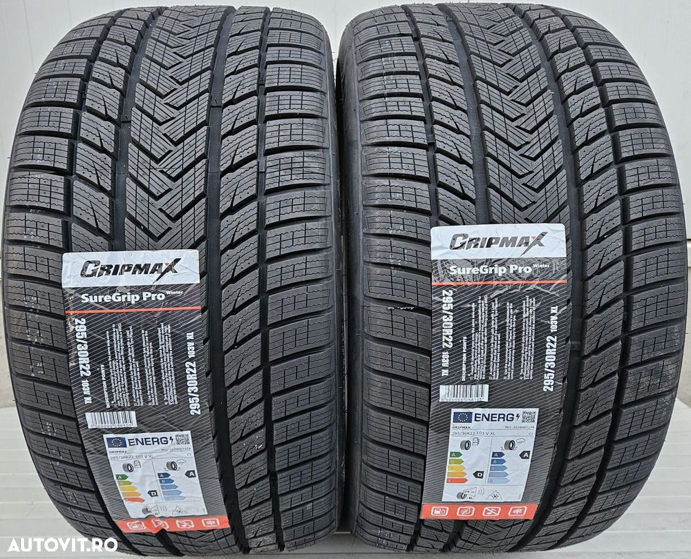 295/30 R22, 103V XL, GRIPMAX,Anvelope iarna M+S,Aderenta clasa A - 1