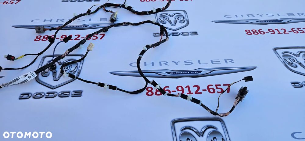 Dodge Durango III LIFT 2021-2025 Kompletna instalacja klapy bagażnika Wiązka klapy Przewód elektryczny P68401347AB - 2