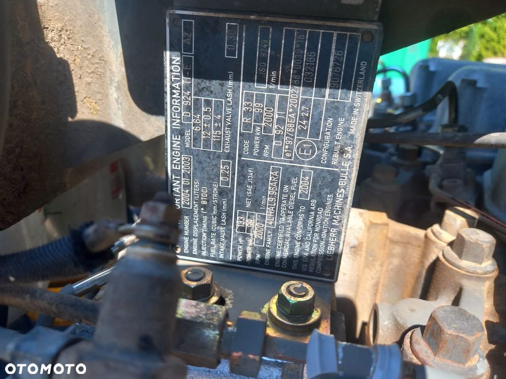 Liebherr A904C ROK 2004 PODPORY PLUG 1 WLASCICIEL 21ton - 12