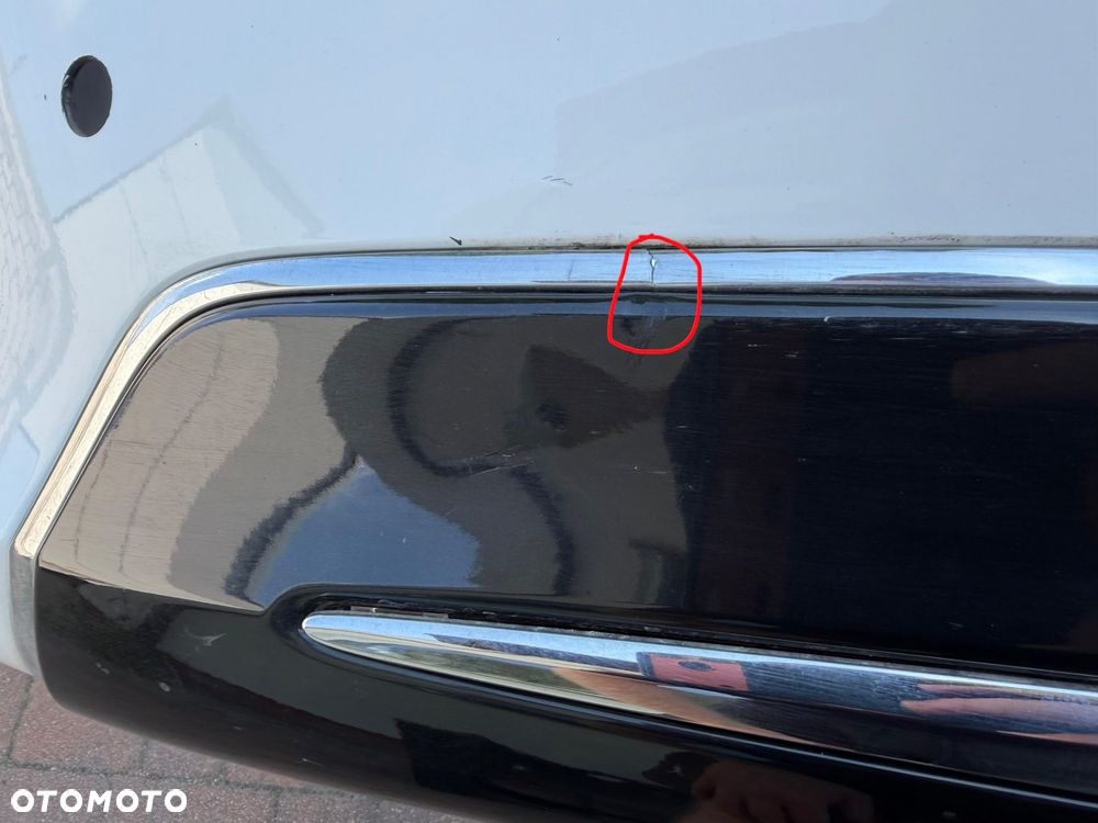 ZDERZAK TYLNY TYŁ TOYOTA AURIS II 12-15 KOMBI 040 biały - 4