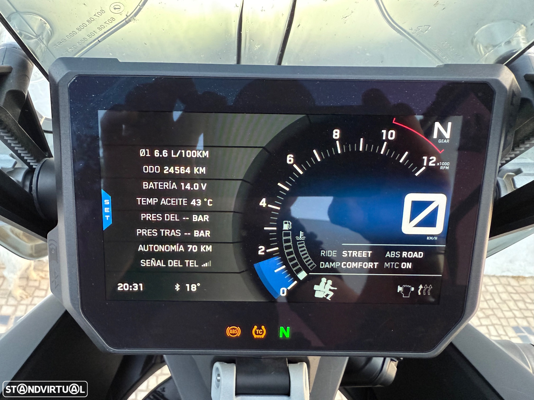 KTM 1290 Super Adventure S Nacional com apenas 24.564 kms reais, irrepreensível. - 2