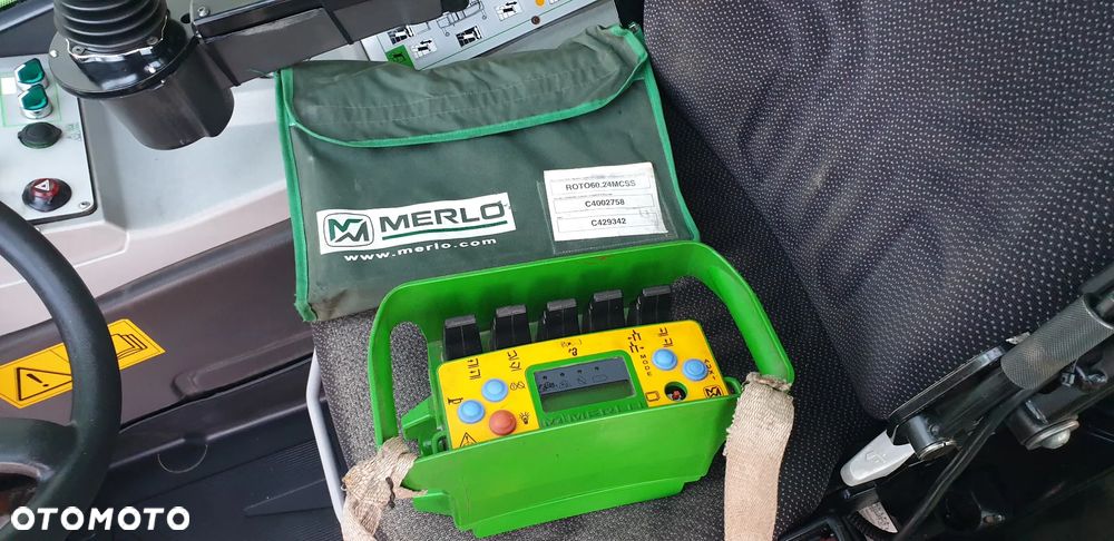 Merlo 60.24MCSS /kosz hydr. rozkładany/pilot/widły/sprowadzona - 14