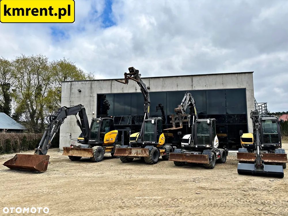 Mecalac 9 MWR KOPARKA KOŁOWA 2019R. | MECALAC 11 MWR, 15 MWR KOMATSU PW 98 TEREREX TW 95 110 WACKER NEUSON 100 YANMAR - 2