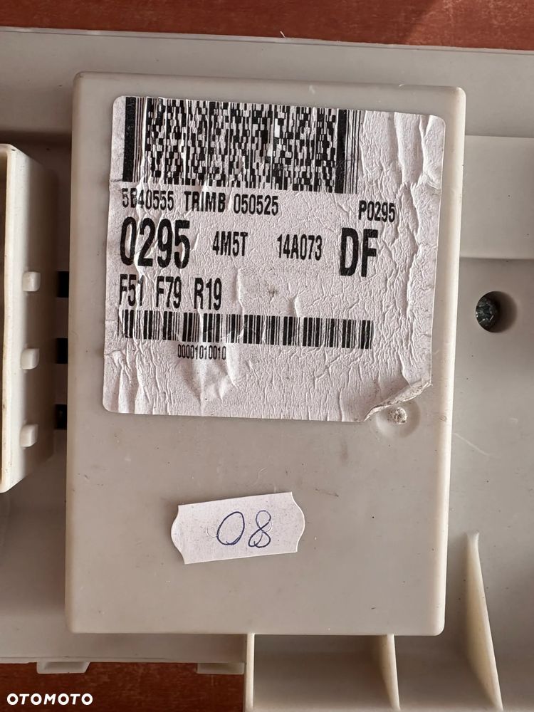 SKRZYNKA BEZPIECZNIKÓW BSI FORD C-MAX MK1 FOCUS MK2 4M5T-14A073-DF 7M5T-14A073-DG - 4