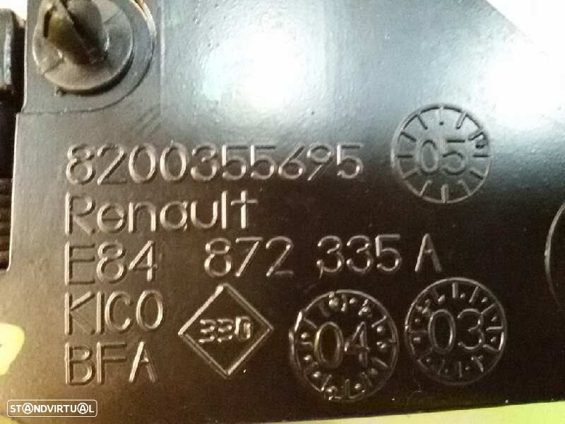 FECHADURA MALA / PORTA TRASEIRA RENAULT MEGANE II COUPÉ-CABRIOLET 2005 -82003556... - 2