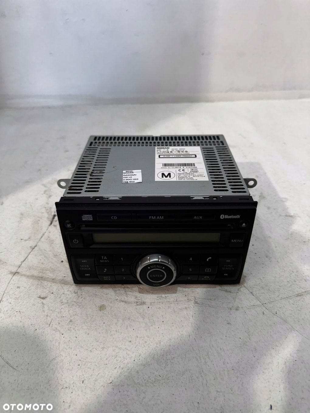 RADIO CD BLUETOOTH 28185JD05A NISSAN QASHQAI J10 2 EUR 09R - 3