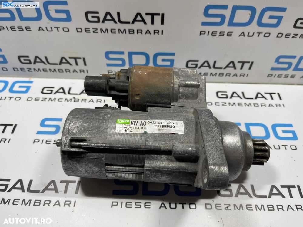 Electromotor cu 12 Dinti Cutie Automata DSG Volkswagen Golf 6 PLUS 1.6 TDI CAY CAYB CAYC 2008 - 2014 Cod 0AM911023Q - 5