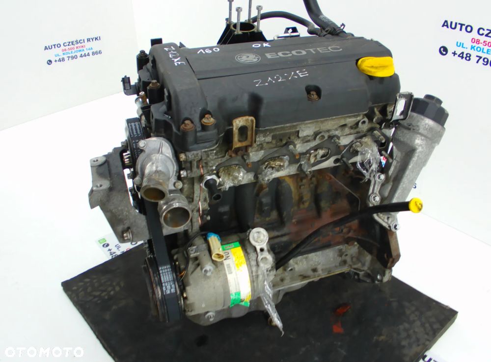 Silnik Opel 1.2 Z12xe części głowica wtryski kolektor - 5