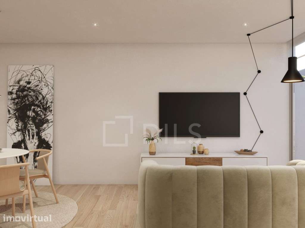 Apartamento T1 Duplex, em novo empreendimento em Matosinhos - Grande imagem: 3/50