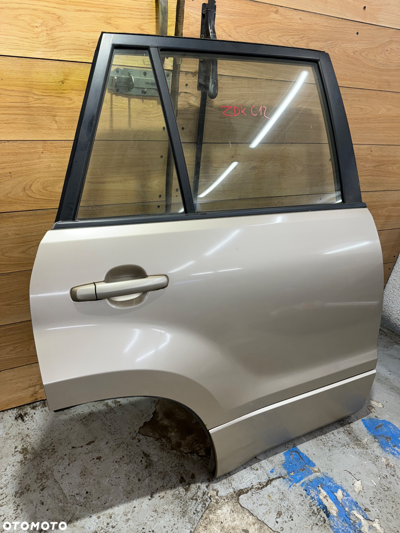 SUZUKI GRAND VITARA II DRZWI TYLNE LEWE PRAWE ZDK C12 - 2