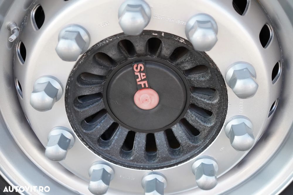 Wielton CORTINĂ STANDARD / REMORCA DIN OȚEL - 9 M / AXĂ RIDICATĂ / SAF / - 29