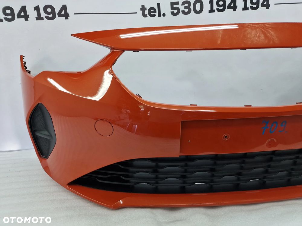 OPEL CORSA F 19- ZDERZAK PRZEDNI PRZÓD + KRATKA ŚRODKOWA I PRAWA BOCZNA , NR A009HJ01 / 9830280980 , NR AUKCJI NZ709 - 8
