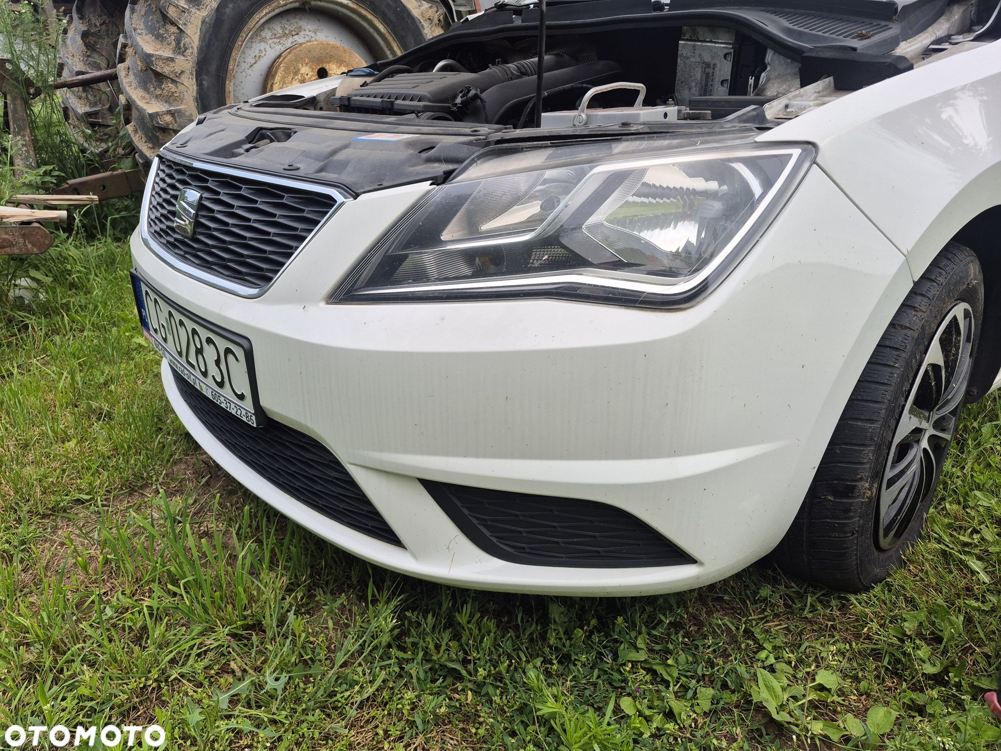 Zderzak kompletny seat toledo iv 12-19r. Kolor LF9E maska błotnik - 6