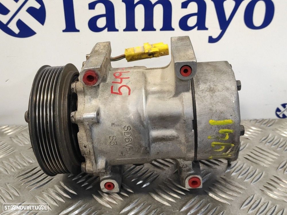 COMPRESSOR AR CONDICIONADO PEUGEOT 206 FASTBACK 2003 - 8