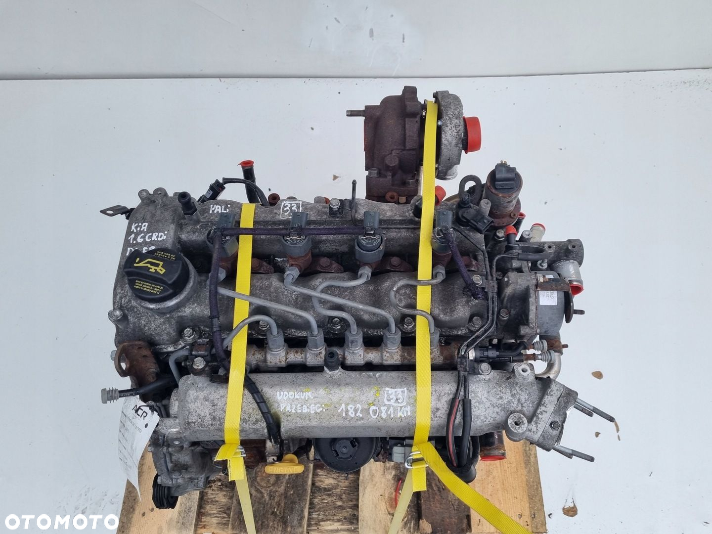 SILNIK KOMPLET Hyundai ix20 1.6 CRDI 116KM udokumentowane 182tyś D4FB - 4