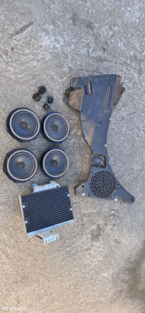 Zestaw audio subwoofer głośniki wzmacniacz Land rover freelander 2