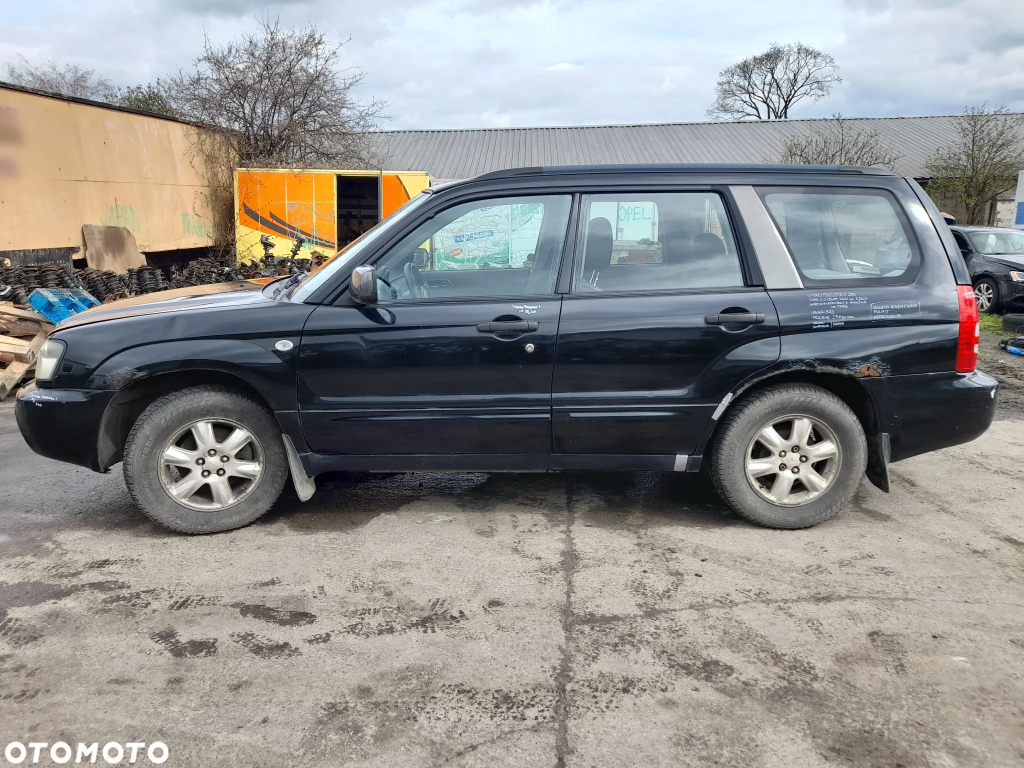 SUBARU FORESTER II DRZWI PRAWY TYŁ PRAWE TYLNE 32J - 12