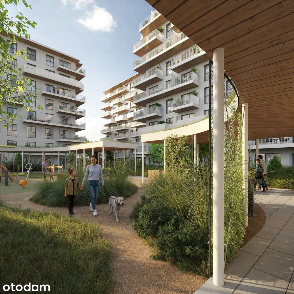 2-pokojowe mieszkanie 41m2 + balkon