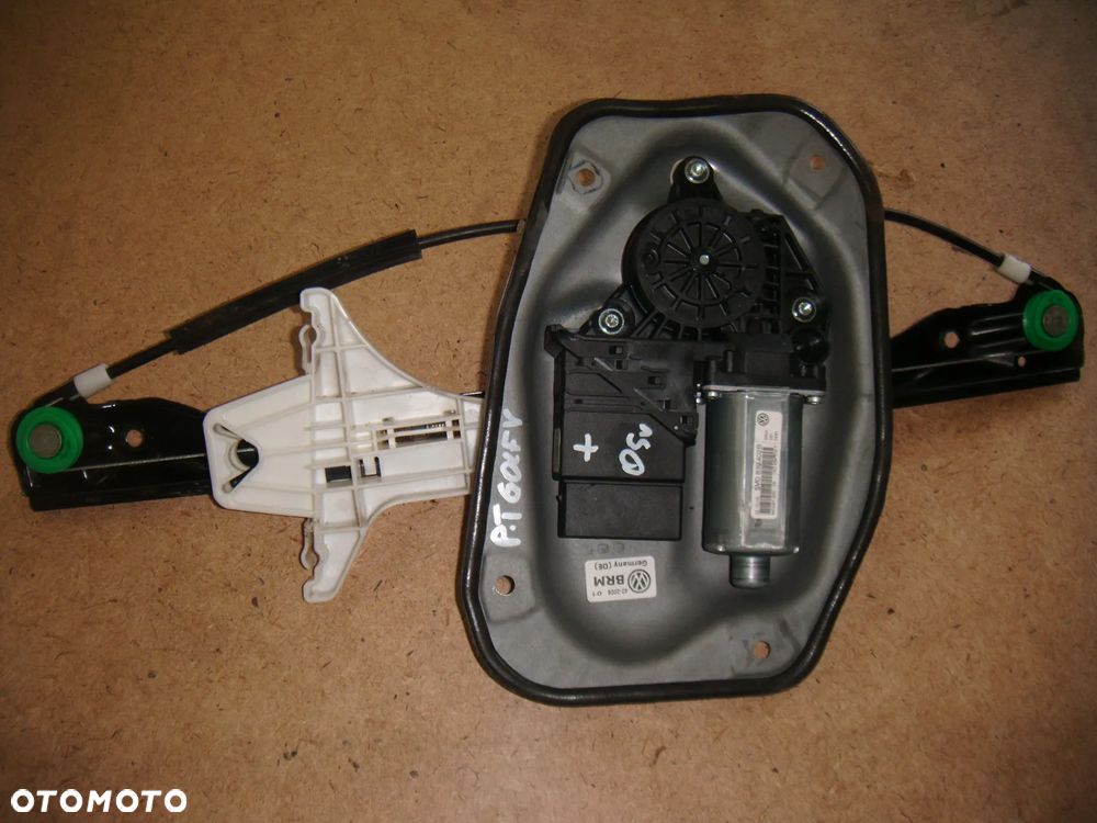 vw golf V plus mechanizm szyby prawy tył z silnikiem 5m0839402b - 1