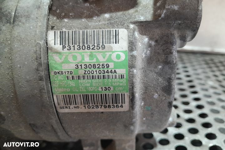 Compresor AC 8708581 / 31308259 / Z0010344A Volvo XC90 1 [facelift] [ - 6