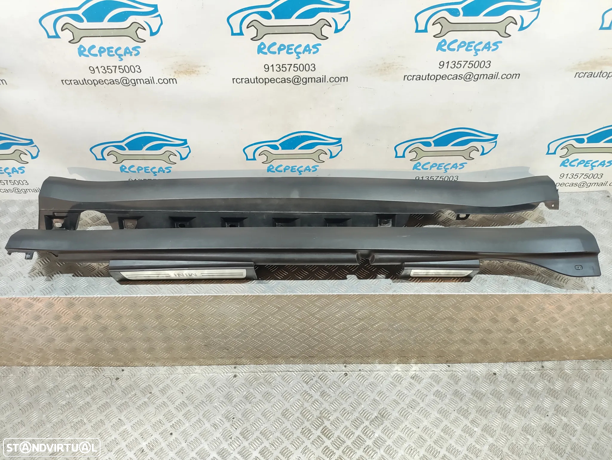 EMBALADEIRA EMBALADEIRAS ESQUERDA DIREITA ORIGINAL MINI COOPER R60 COUNTRYMAN SAIA SAIAS LATERAL LATERAIS - 2