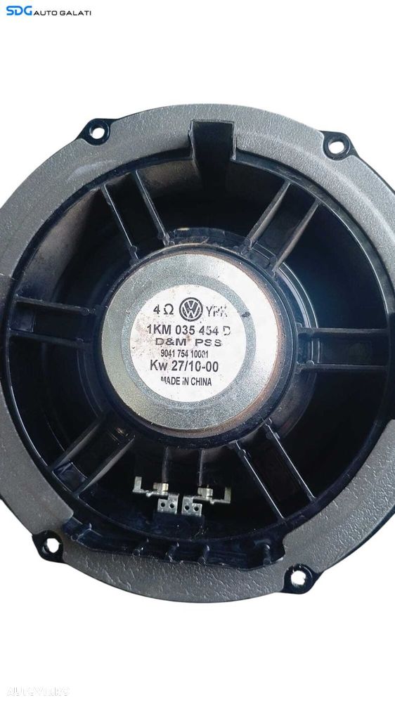Boxa Difuzor Usa Portiera Fata Stanga Dreapta Volkswagen Golf Plus 2004 - 2014 Cod 1KM035454D [M7981] - 2