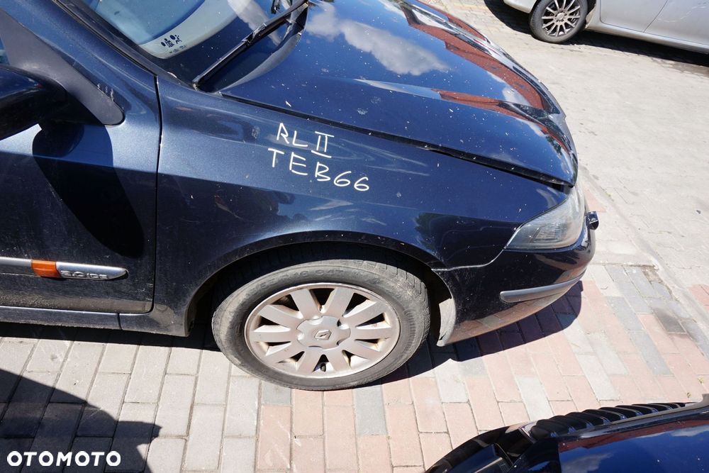 MASKA ZDERZAK BŁOTNIKI LAMPY LAGUNA II PH1 TEB66  RENAULT 2001-2005 SZARY PRZÓD KOMPLETNY - 20