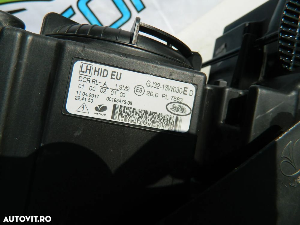 Far stanga LAND ROVER Range Rover Evoque an 2011-2018 cod BJ32-13W030-ED - 5