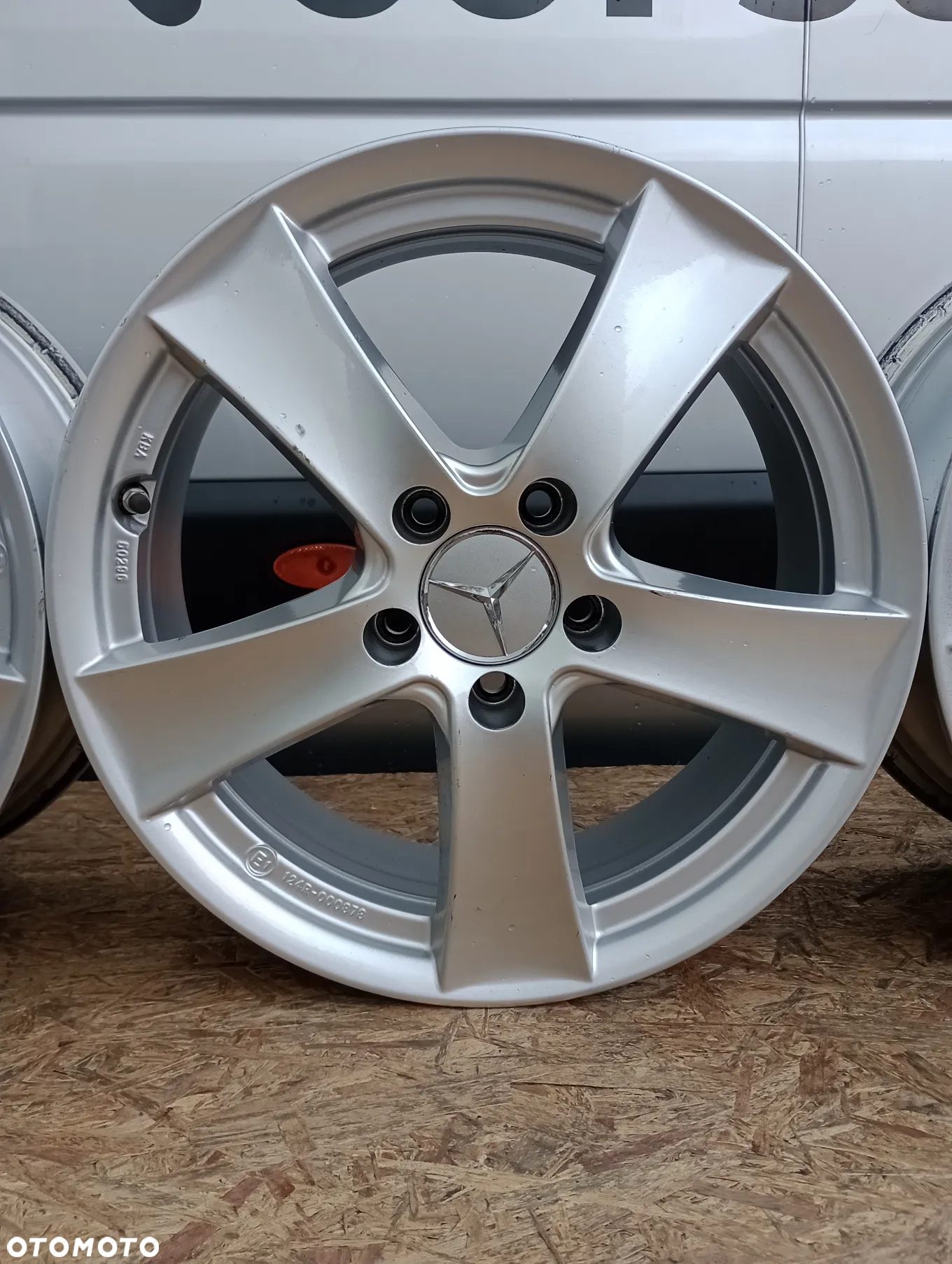 FELGI ALUMINIOWE 5x112 R17 7J ET48,5 66,6 DEZENT MERCEDES CLA GLA GLB KLASA A B C E V VOLKSWAGEN SKODA SEAT - 5